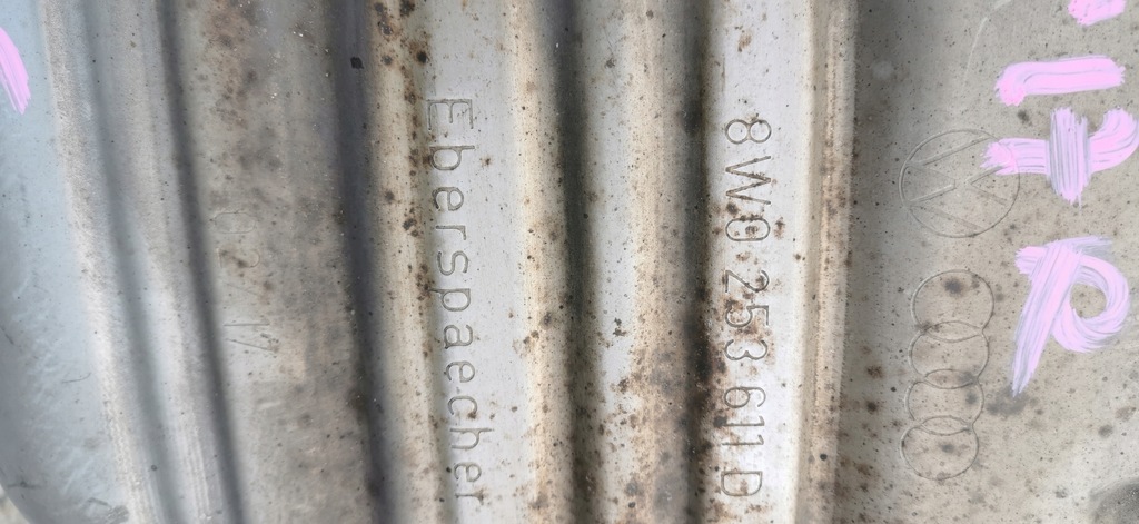 фото №9, Audi a4 b9 выхлоп гаситель kat 8w0253411q 8w0253611d 4g0131703ae kombi avant