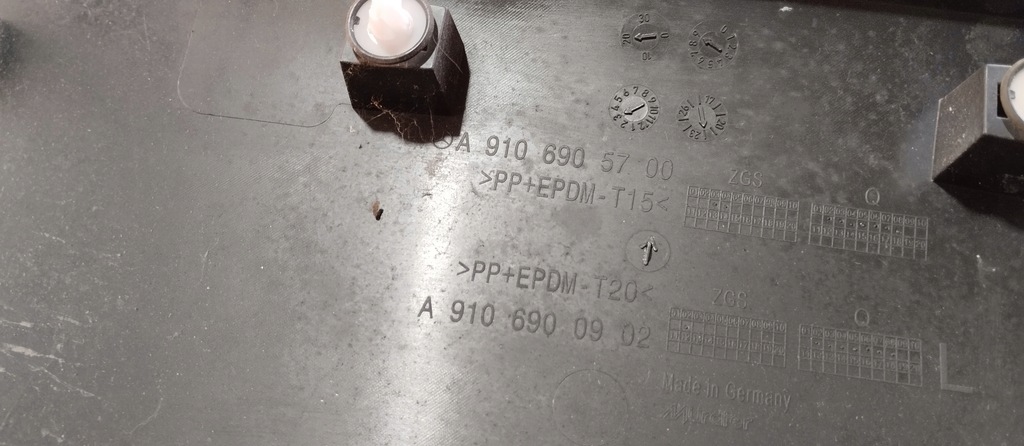 фото №5, Молдинг боковая наружная правая mercedes sprinter 907 910 18r- a9106905700