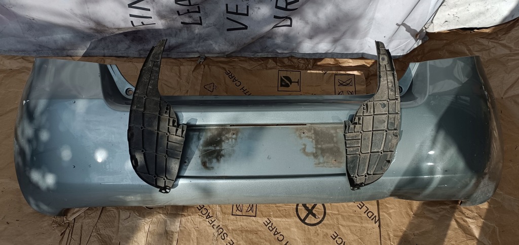 фото №1, Бампер задняя toyota yaris ii 06-09 направляющие задняя