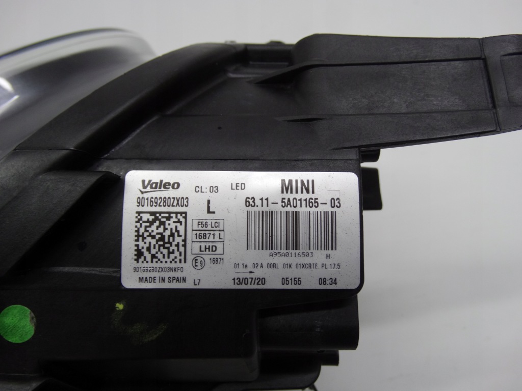 Mini f56 рестайлінг  lci 18-23 фара ліва адаптивний full led 5a01165 ahl Київ