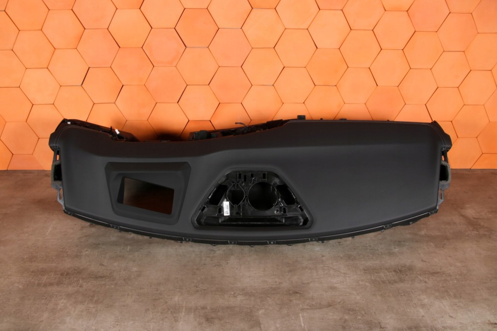 фото №8, Bmw x1 u11 оригінальна панель приладів приладова консоль шкіра head up mokka anglik