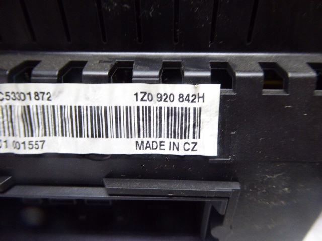 фото №9, Skoda octavia ii 1z 04-08 набір стартовий лічильник бортовий комп'ютер ключ 1.9 tdi