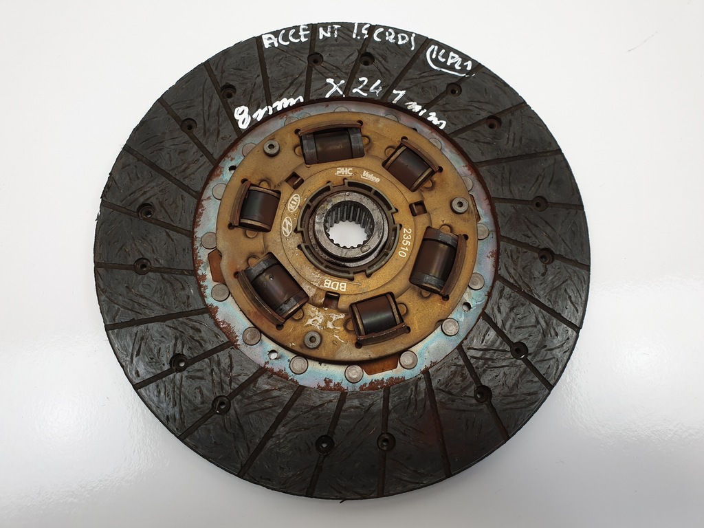 фото №8, Hyundai accent 1.5 crdi повний зчеплення комплект