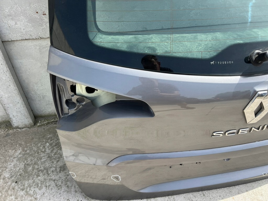 фото №2, Крышка багажника задняя задняя renault scenic iv 4 od 2016