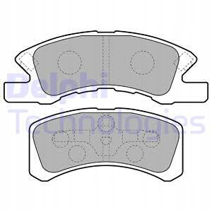фото №2, Гальмівні колодки гальмівні delphi lp1918