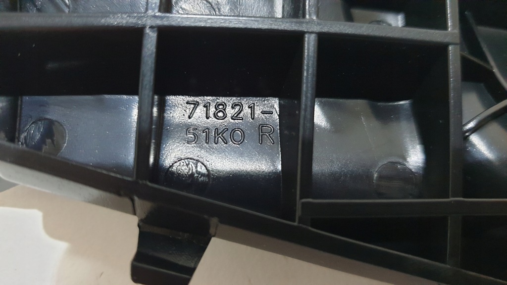 фото №13, Suzuki splash 2007- направляющая бампера задняя правый