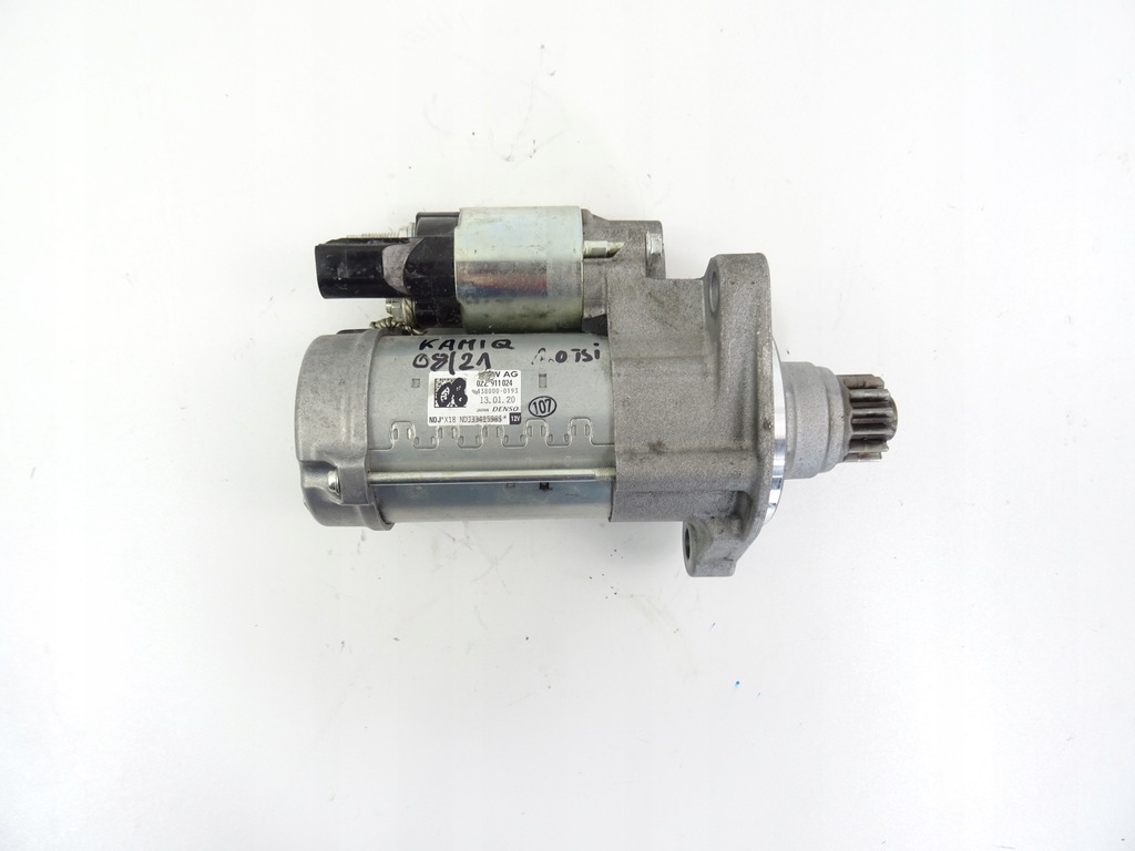 фото №1, Skoda kamiq 1.0 tsi стартер 02z911024 rok 2020