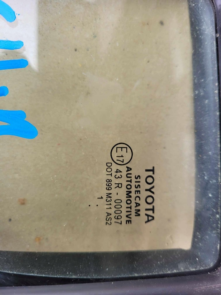 фото №2, Стекло дверь левая задняя toyota chr ch-r lift 2021