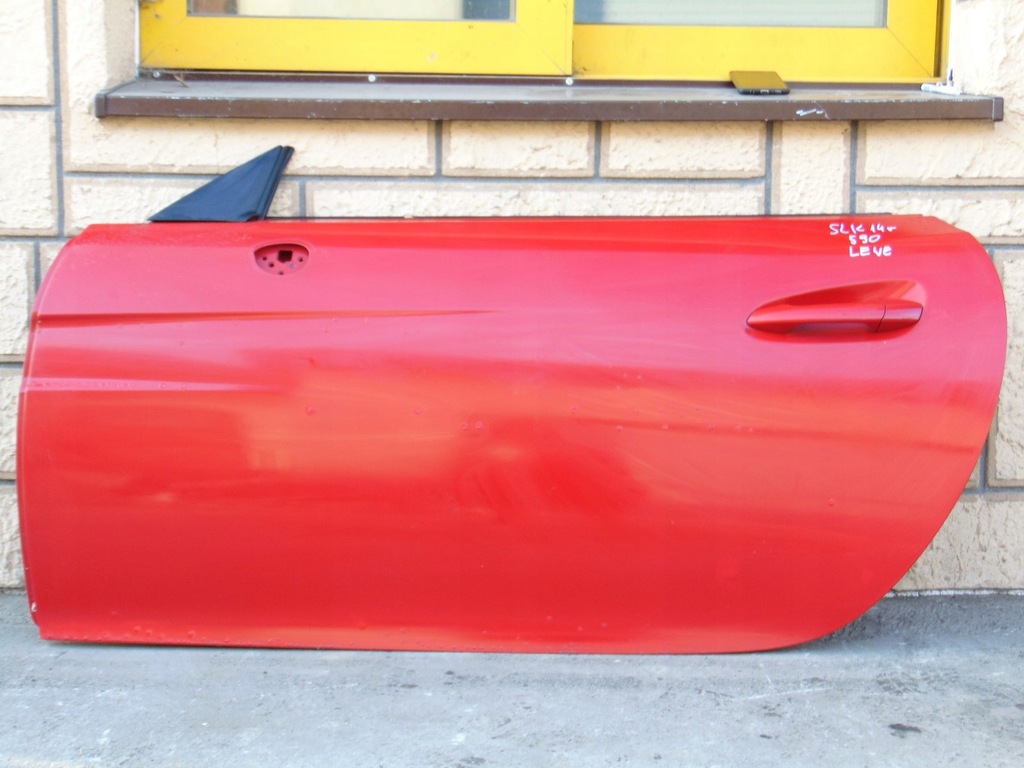 фото №1, Дверь левая передние mercedes slk r172 11- красные