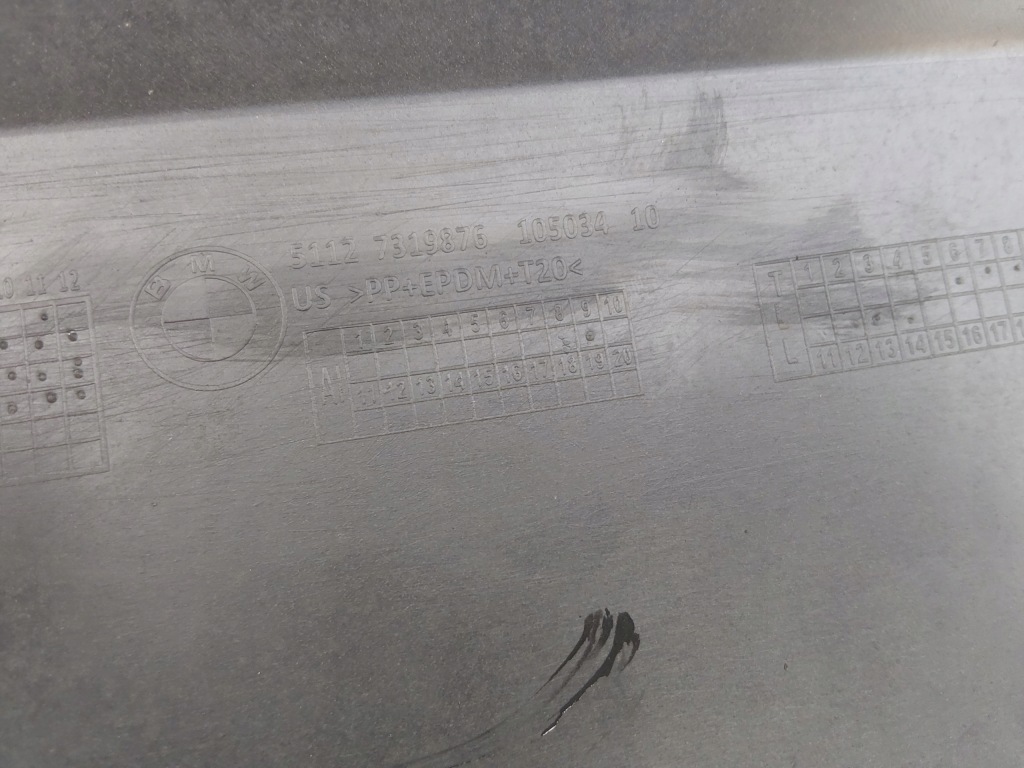 Bmw x6 f16 бампер задняя задний задний диффузор 7319876 Цена