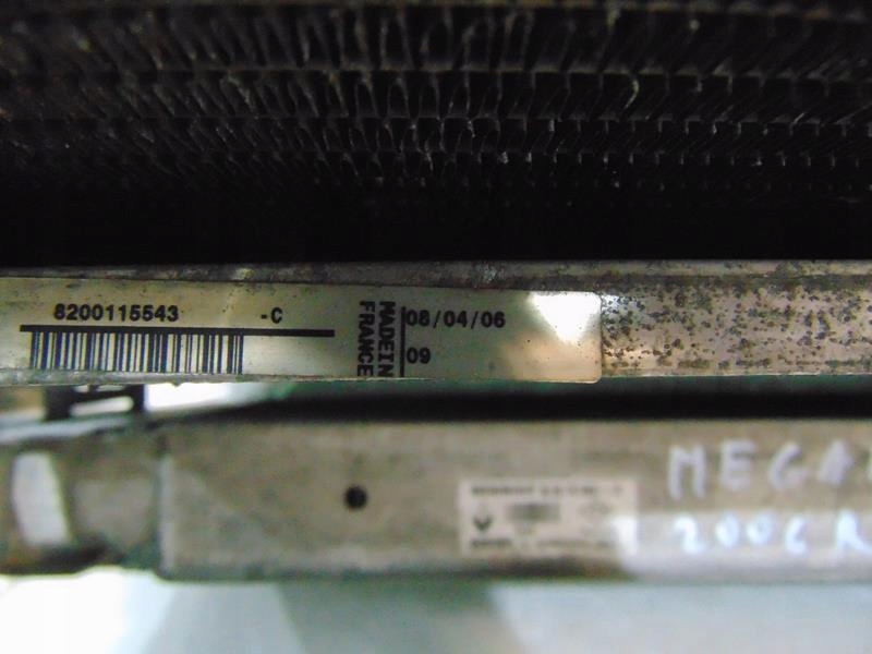 фото №9, Комплект радиатор renault megane ii 1.9 dci