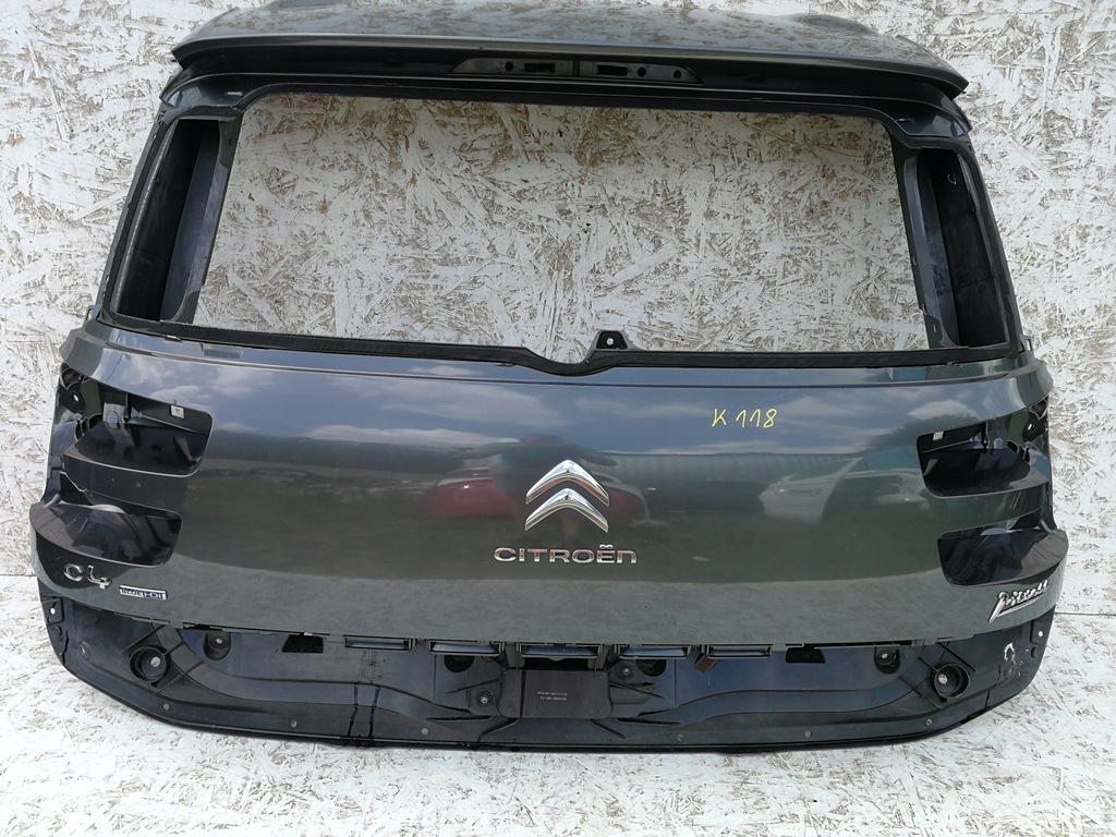 фото №1, Citroen c4 grand picasso ii крышка багажника багажника задняя
