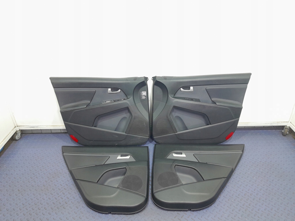 фото №13, Kia sportage iii сидіння заднє сидіння обшивки комплект pół шкіра eu