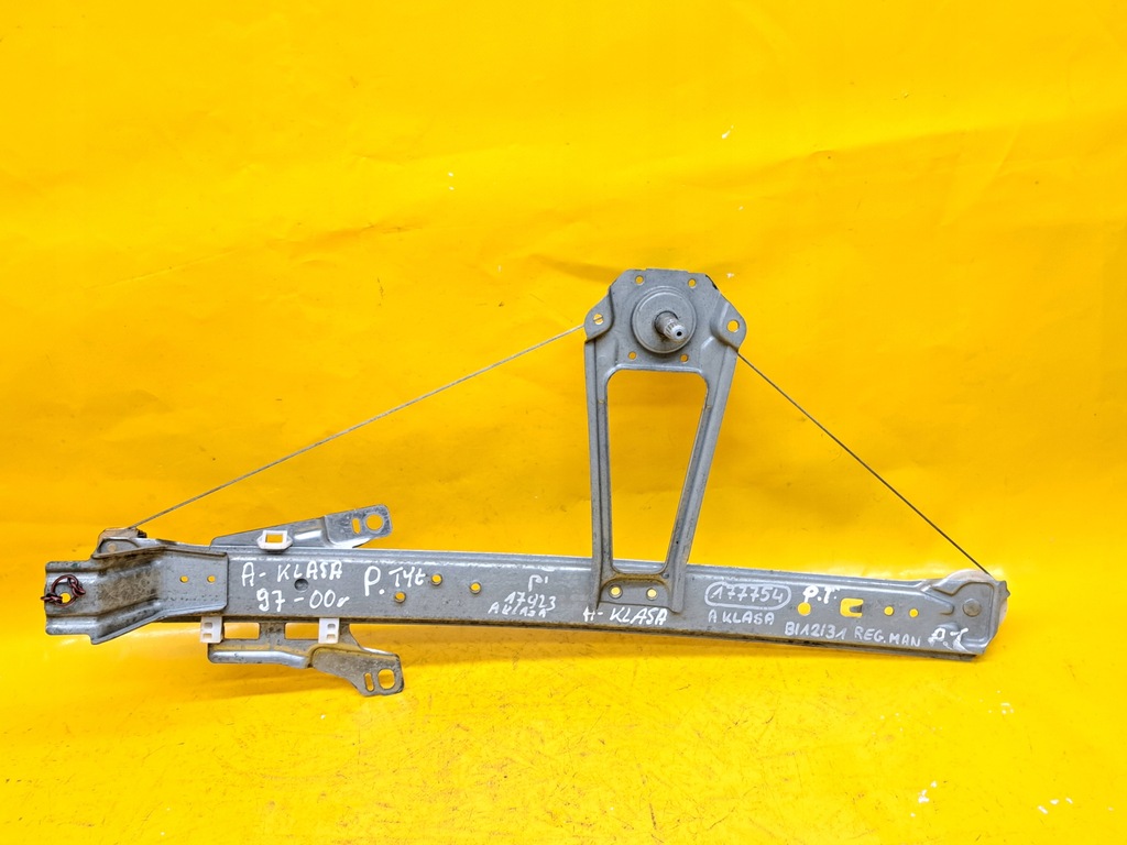 фото №7, Підйомник вікон механічна коробка передач правий задня mercedes a-klasa w168 97-00