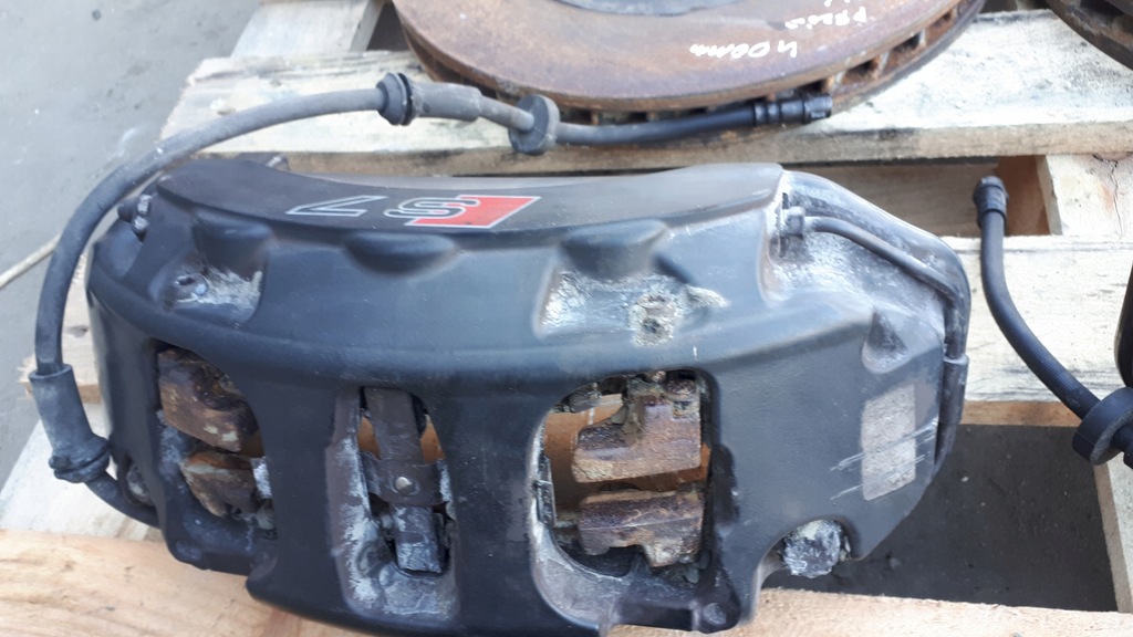 фото №11, S7 4g a7 супорти гальмівні диски 400mm перед s6 a6 c7