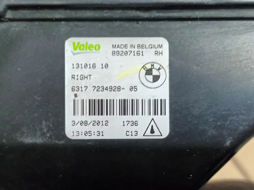 Протитуманна фара led правий перед bmw f06 f12 f13 лампа протитуманна Недорого