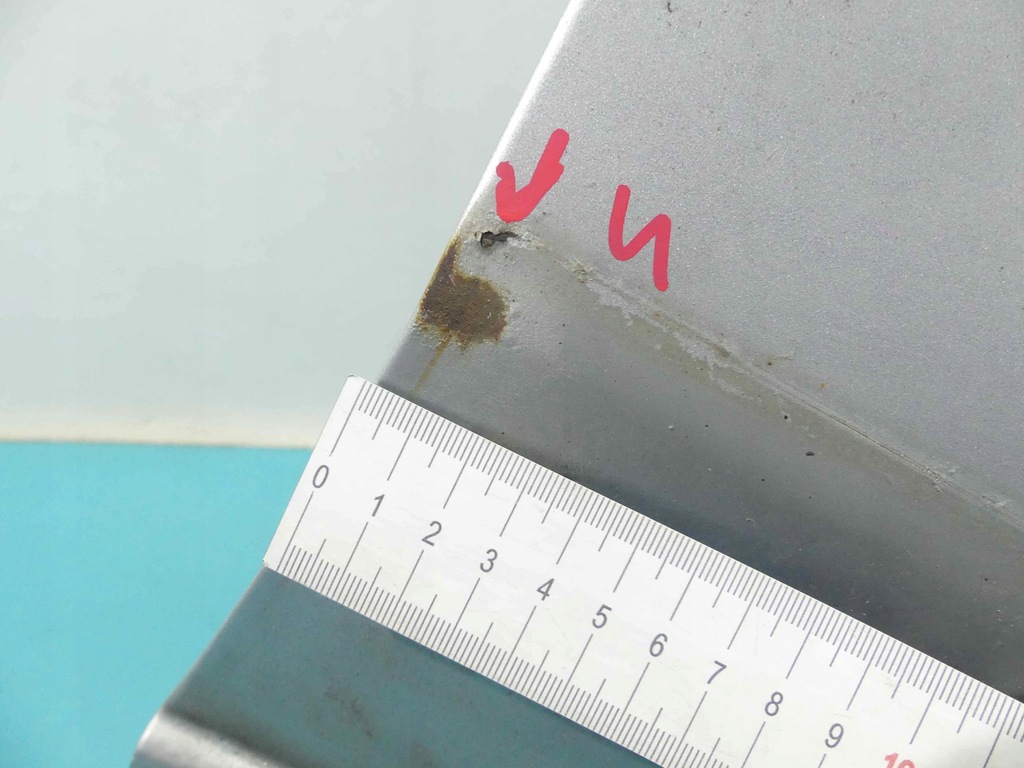 фото №8, Крыло перед правый mazda premacy серебристый 22v