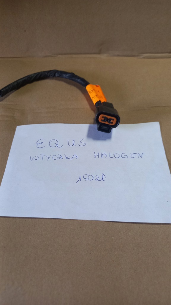 фото №1, Hyundai equus штекер колодка протитуманна фара протитуманна фара