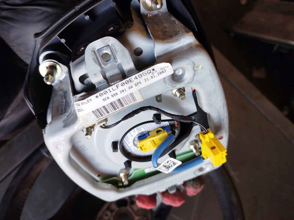 фото №12, Повітропровід шкіра подушка безпеки audi a4 b6 8e0419091a