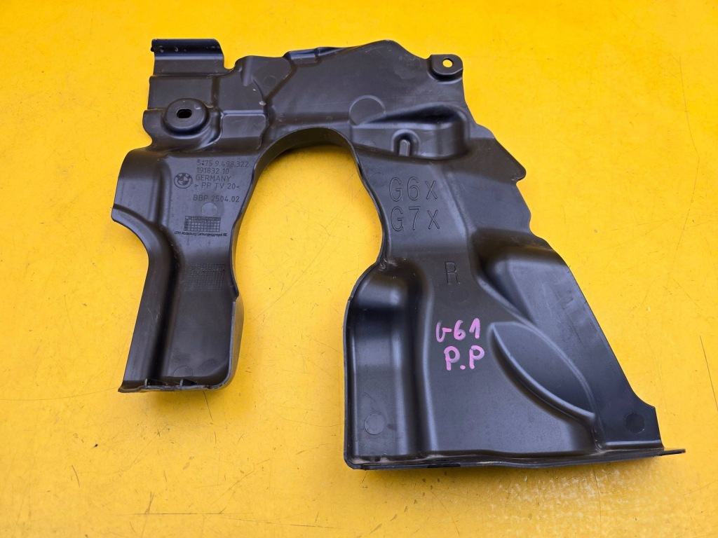 Купити Bmw 5 g60 захист рейки рульового управління права 9498322