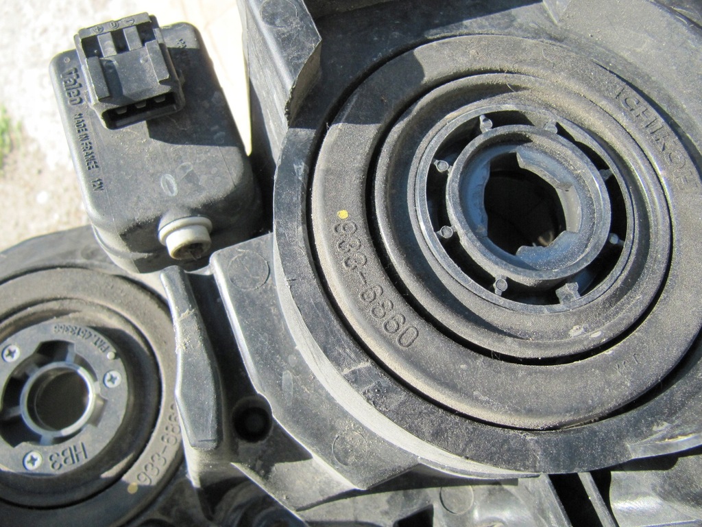 фото №15, Toyota rav4 iii lift 09-10 лампа ліва перед передня фара europa