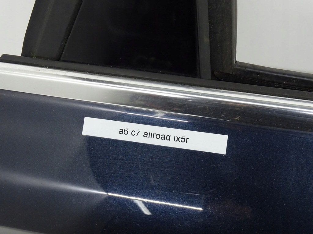 фото №11, Дверь правое правый задняя задние audi a6 c7 4g allroad / kombi lx5r granatowe