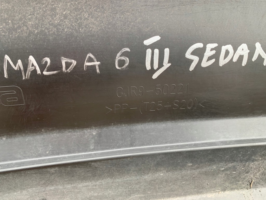 Mazda 6 iii sedan 4xpdc бампер задняя gjr9-50221 с Разборки