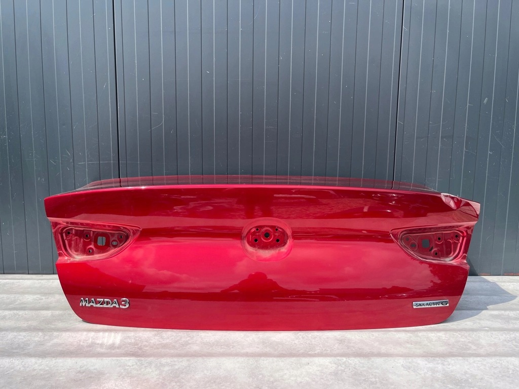 фото №1, Кришка багажника багажника mazda 3 iv 2019-