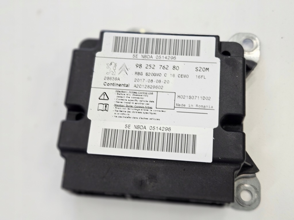 фото №1, Opel crossland x датчик подушка безпеки 9825276280 спрацьований