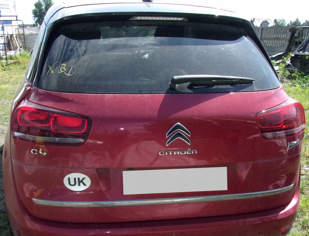 фото №1, C4 picasso ii 13-18r крышка багажника багажника epy/exy