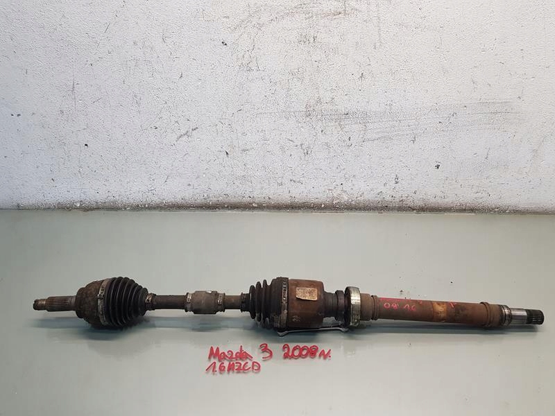 фото №1, Приводной вал правая mazda 3 i bk 1.6 mz-cd