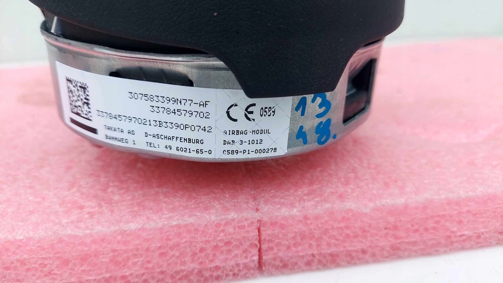 фото №5, Bmw 1 3 4 f20 f30 f36 подушка водія подушка безпеки 1348