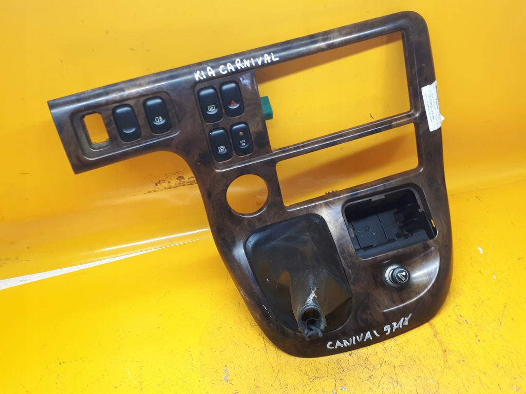 фото №6, Панель рамка консолі kia carnival i 99-06r
