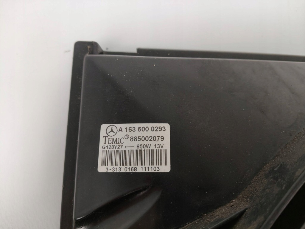 фото №8, Вентилятор mercedes ml w163 a1635000293