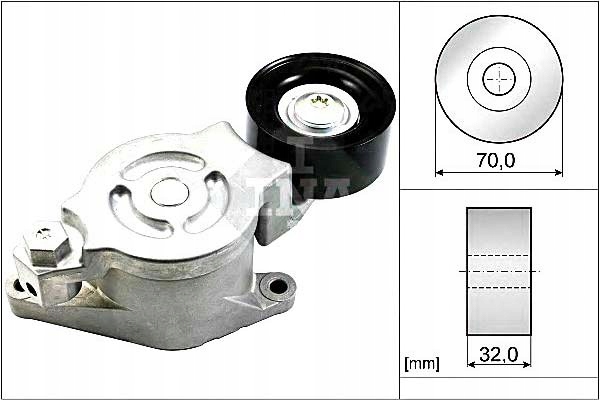 фото №2, Ina napcz ремень клиновой mazda 3 2.2 mzr cd bl