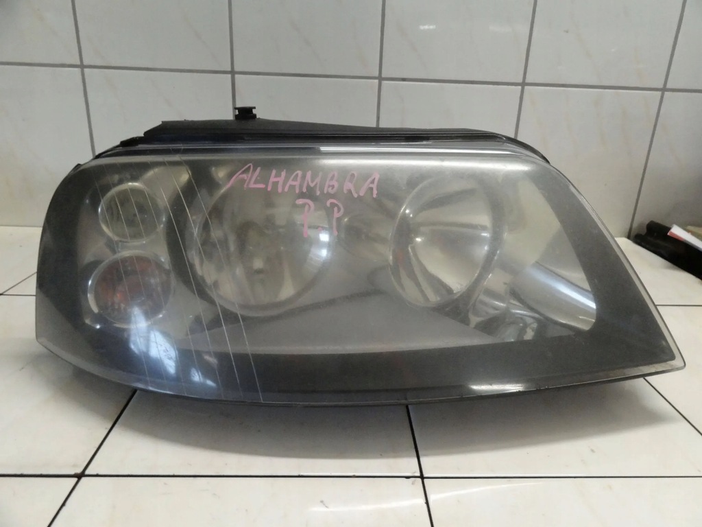 фото №1, Seat alhambra mk1 2000 lift лампа фара правий перед 7m7941016h