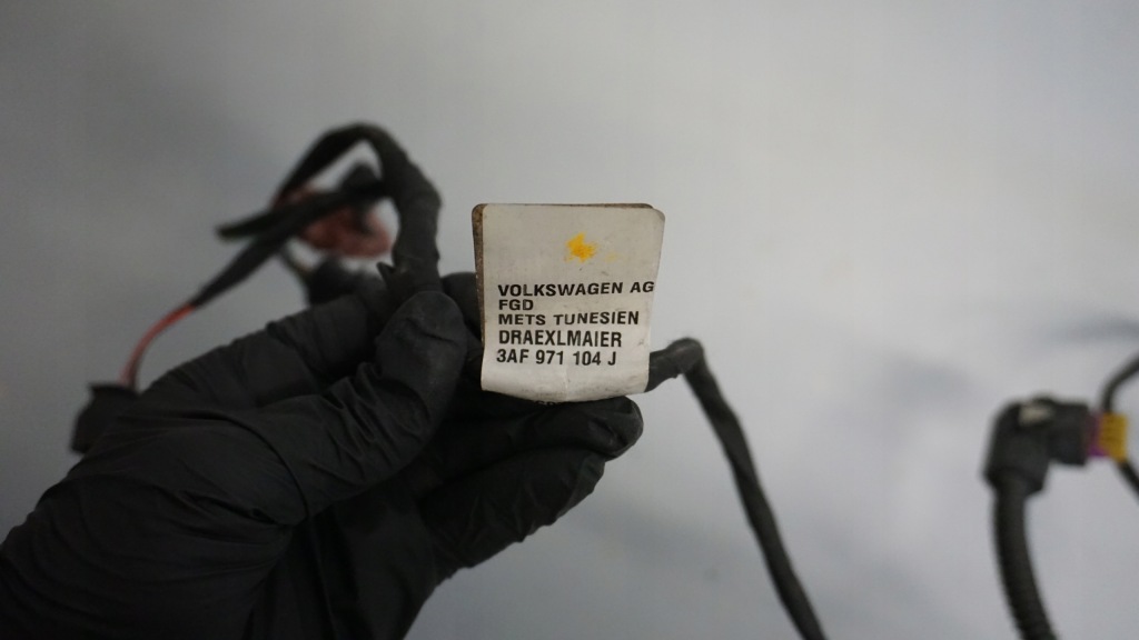 фото №10, Vw passat b7 жгут электропроводка бампера задняя задняя 3af971104j