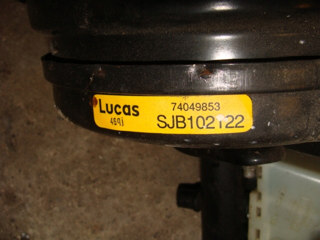 фото №3, Усилитель тормозов насос тормозная anglik land rover discovery 2 ii