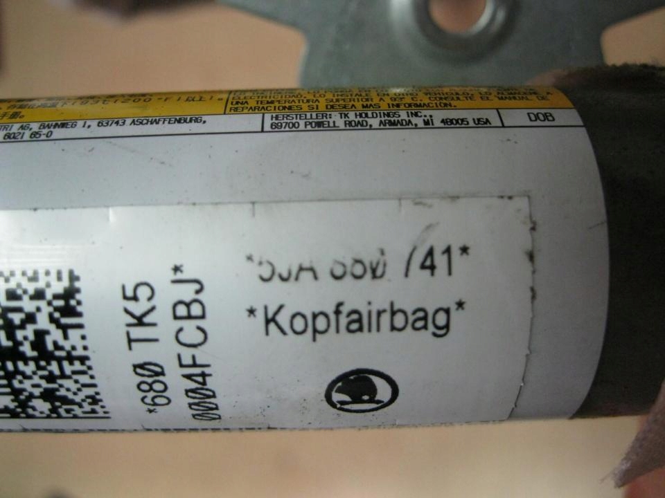 фото №2, Подушка защитная головы škoda rapid 2012 с левый 5ja880741