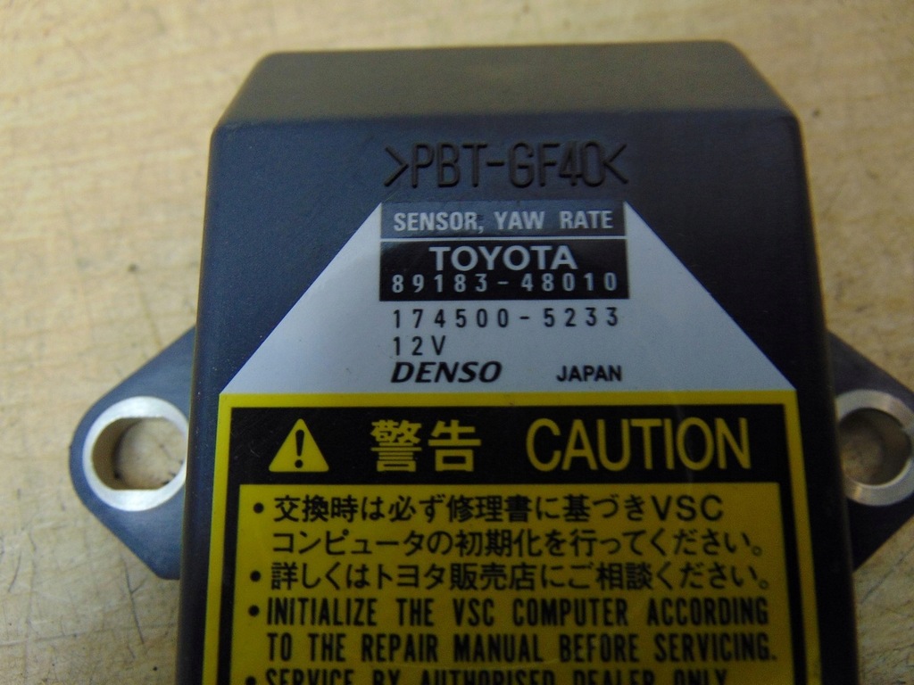 фото №6, Модуль блок керування датчик esp toyota prius ii 1.5 hybrid 89183-48010