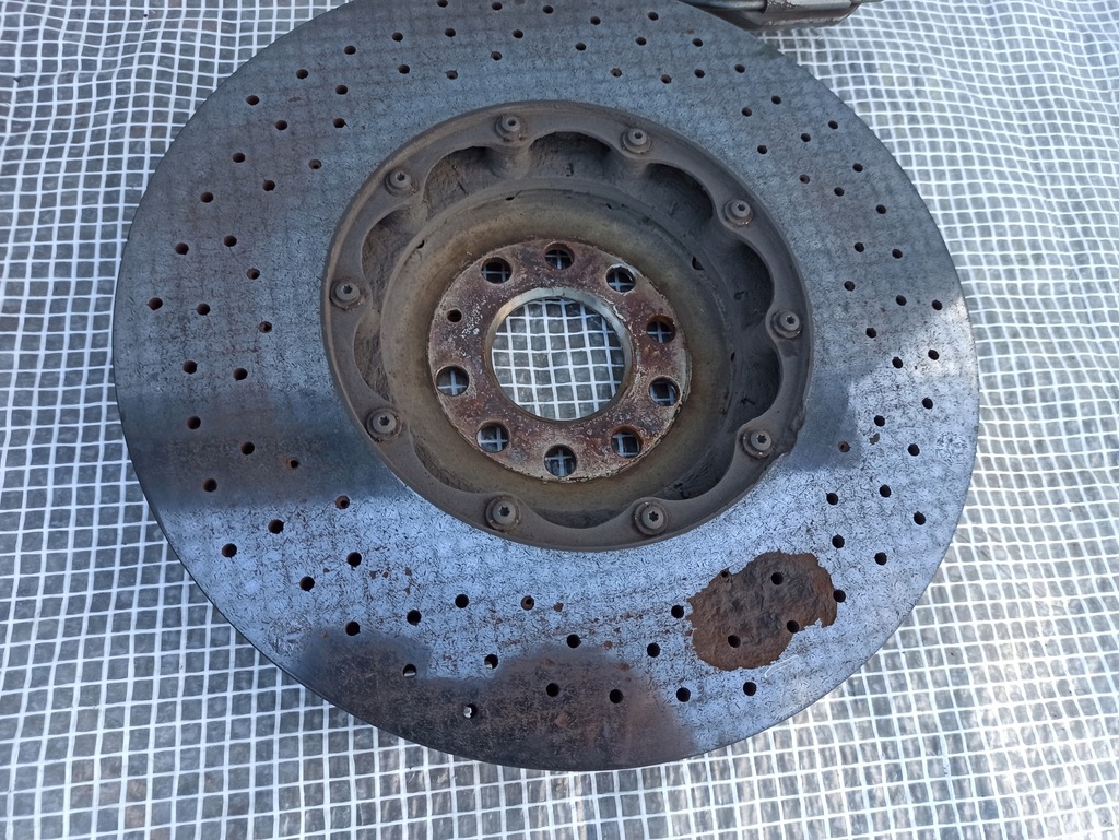 фото №11, Vw phaeton w12 audi s8 d3 гальма перед 380 ceramika гальмівні диски супорти brembo