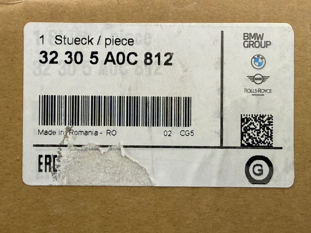 Mini f54 f55 f56 f57 f60 lci повітропровід sport nowa оригінал оригінальний номер 32305a0c812 Київ