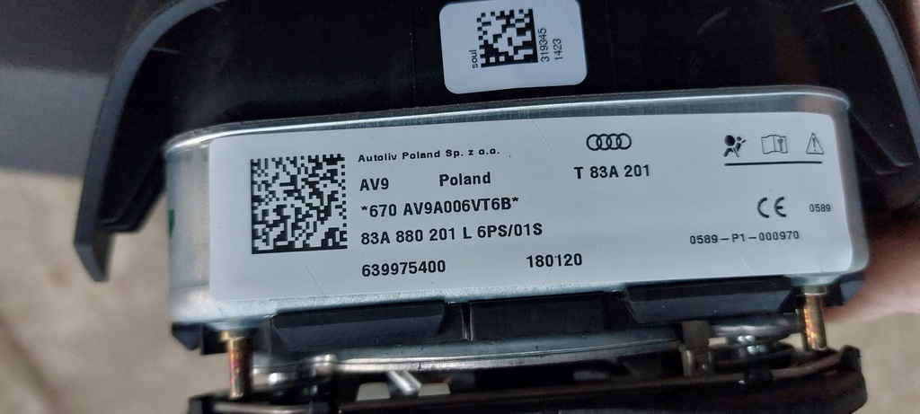 фото №14, Audi q3 83a приборная панель 2x подушка 20r