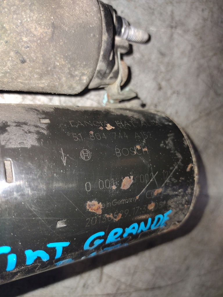 фото №10, Стартер 51804744 fiat grande punto 1.4