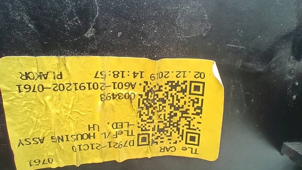 фото №9, Лампа лівий перед hyundai tucson iii 92101d7700