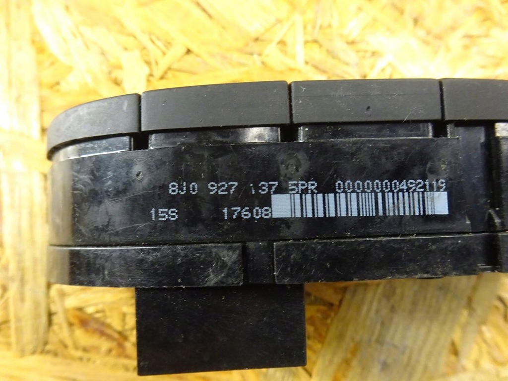 фото №10, Tt 8j панель переключателей выключатель света аварийных esp off 8j0927137