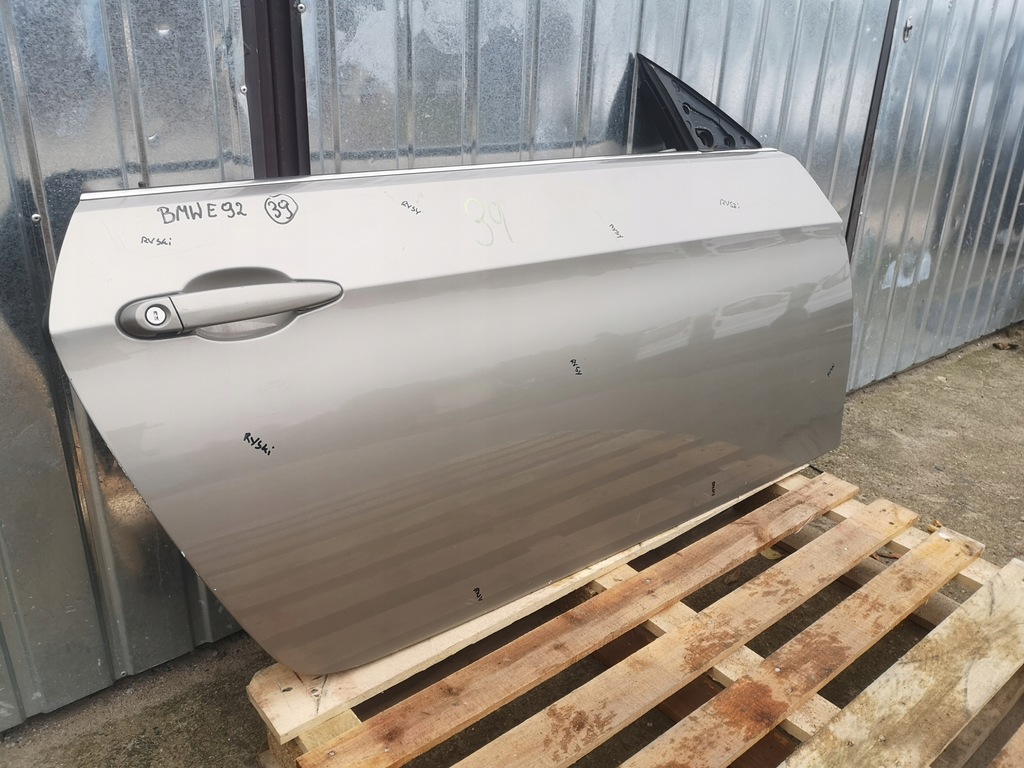 фото №15, Двері правий перед bmw e92 e93 coupe przedlift a53/8 platinbronze