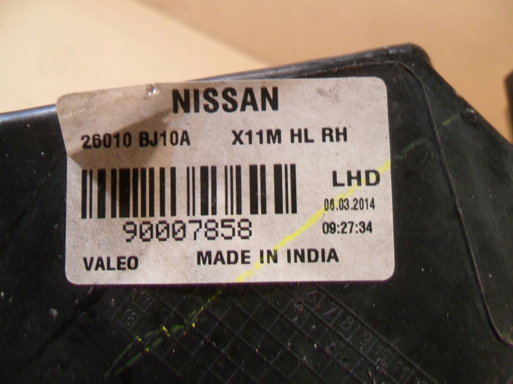 фото №15, Лампа передня nissan nv200 09- 26010bj10a права