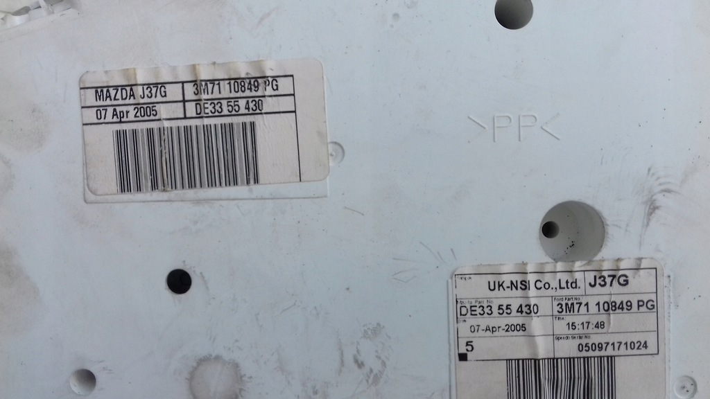 фото №11, Бортовой компьютер 5ws40142et 3s6112a650ge набор иммобилайзер mazda 2 dy 1.4 d автоматическая коробка передач 02-07