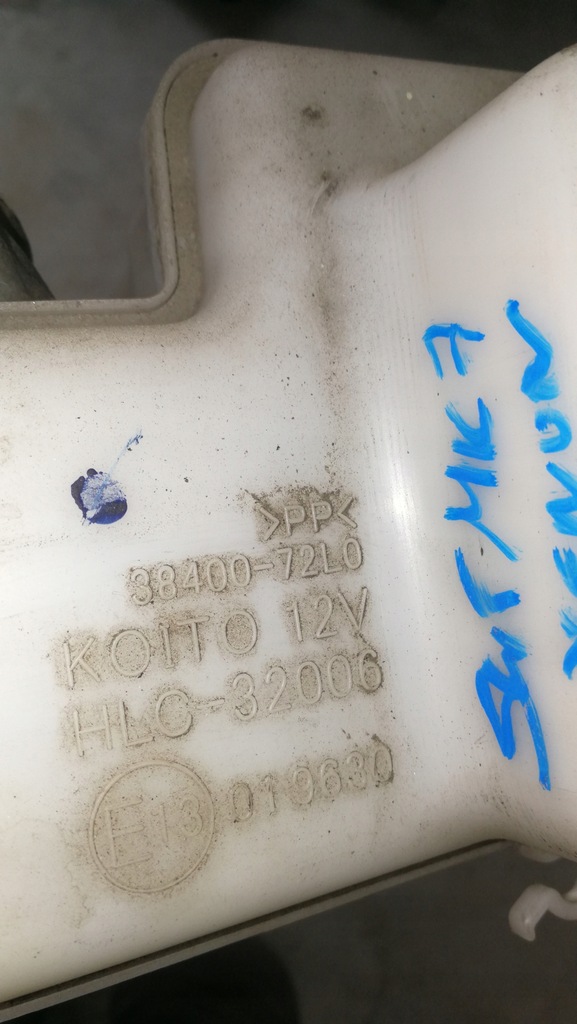 фото №5, Бачок омывателя ксенон 38400-72l0 suzuki swift mk7 10-16